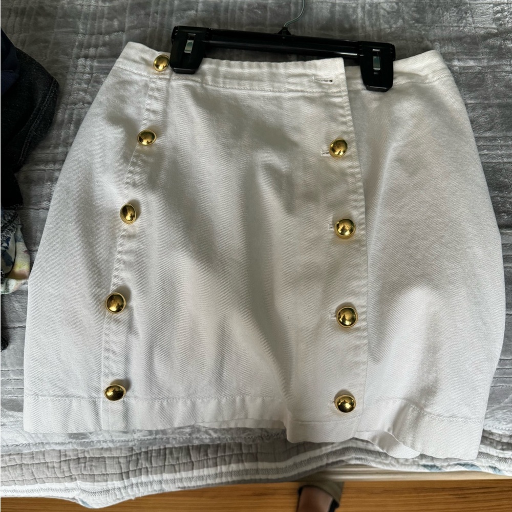 Michael kors denim skirt